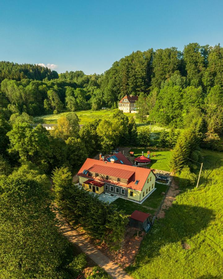 Chalupa Krenov 62 Hotel Bernartice  Kültér fotó