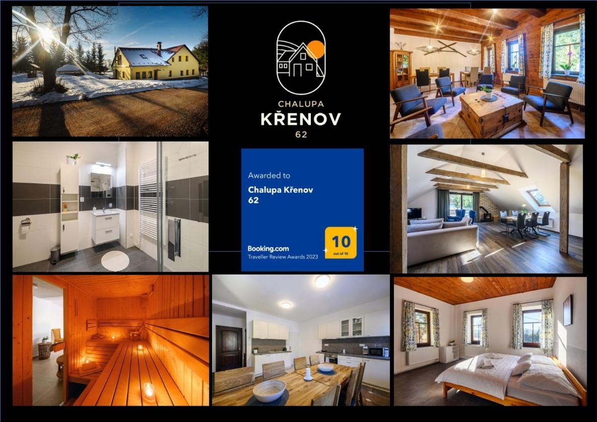 Chalupa Krenov 62 Hotel Bernartice  Kültér fotó